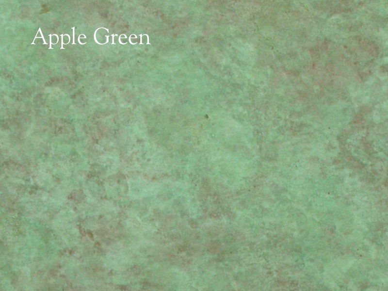 Apple Green patina - scroll down for more